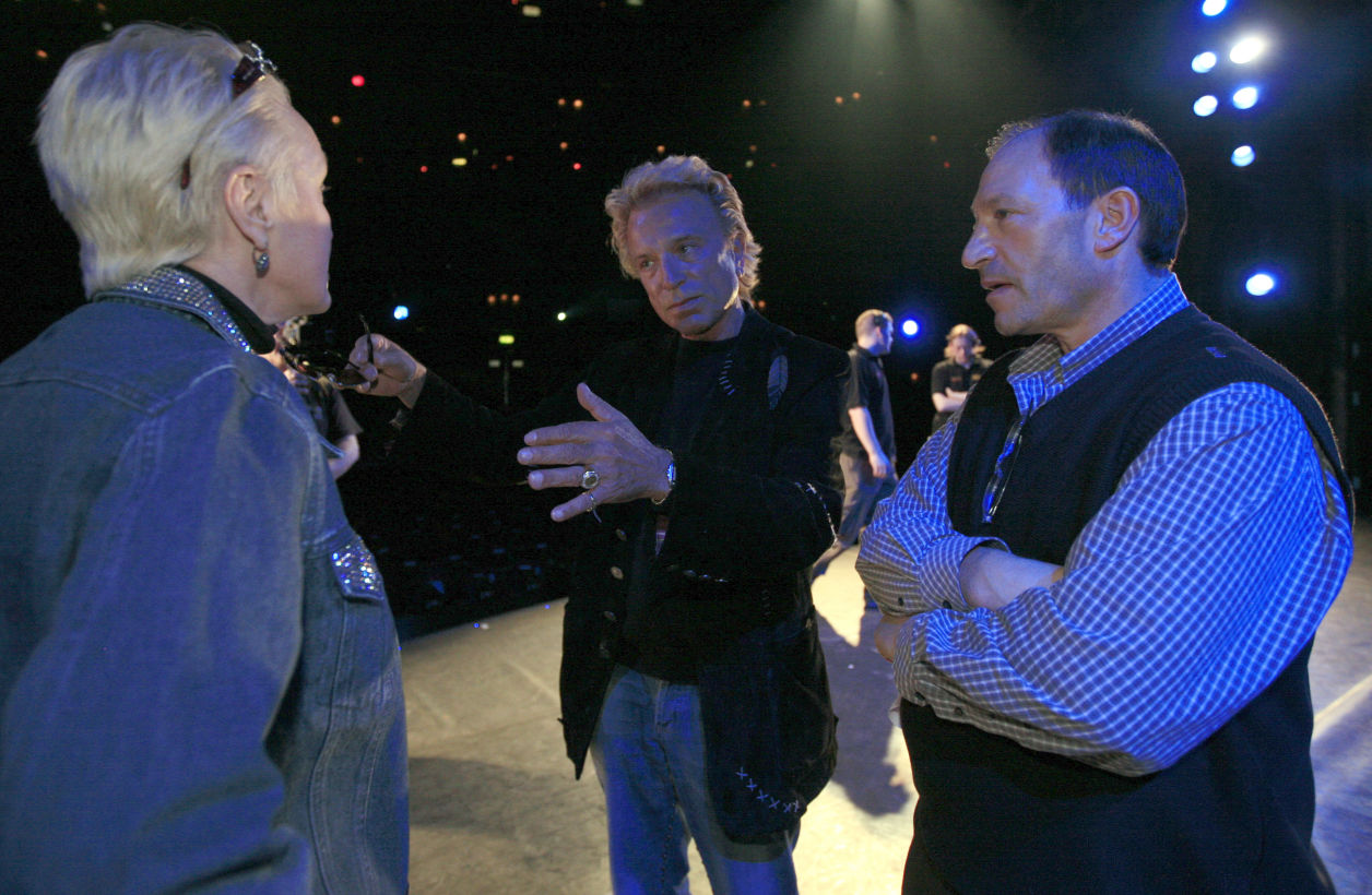 On Stage at the Palladium